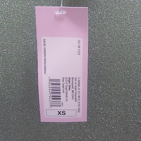 NWT Women's Long Sleeve Cut Out Lurex Bodycon Dress - Wild Fable - XS/S/M/L/XL - Picture 7 of 8